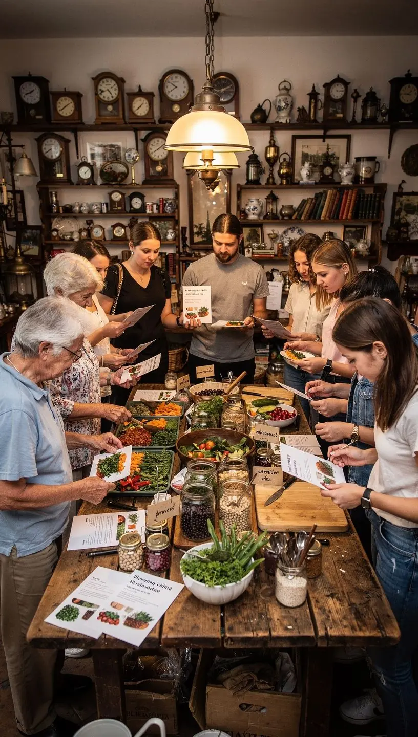 PЕ™Г­prava zdravГ©ho jГ­dla na nedД›li s rЕЇznГЅmi porcГ­ v ГєloЕѕnГЅch nГЎdobГЎch